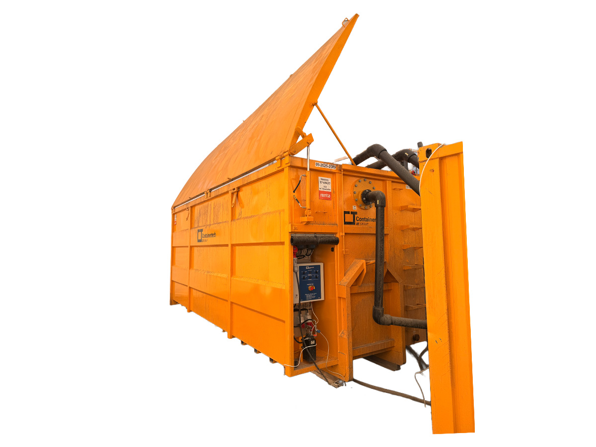 Containertech CO2 container m/Oljeutskiller