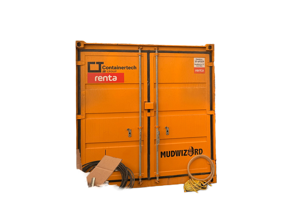 Containertech MudWizard 10" m/X-Filter