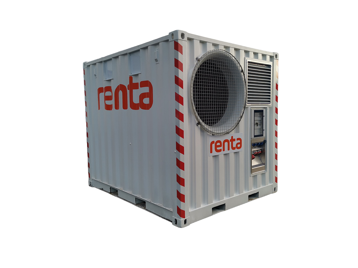 Containertech Viftecontainer med generator