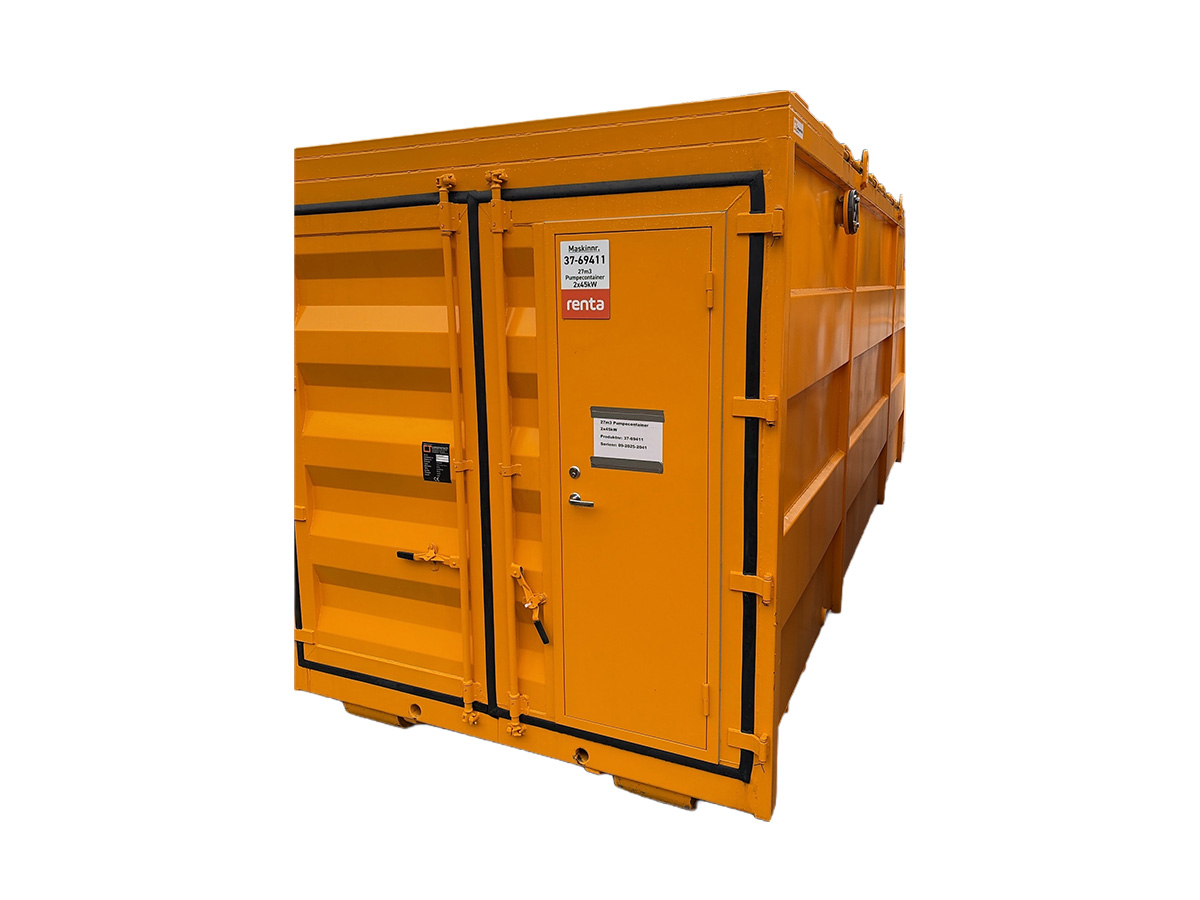 Pumpecontainer